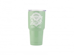30oz/900ml UV Stainless Steel Tumbler (Green)