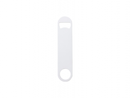 Sublimation Blanks Full White Stainless Steel Bottle Opener (4*17.7cm)