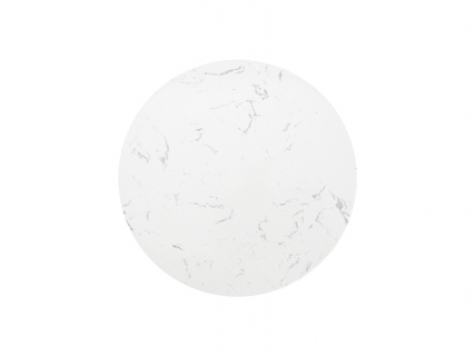 Sublimation Round Marble Texture Placemat w/ Non-Slip Pad (φ20cm/ 7.87&quot;)