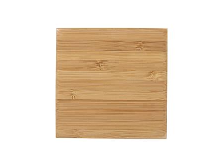 Sublimation Blanks Square Bamboo Coaster(9.7*9.7cm/3.7&quot;*3.7&quot;)