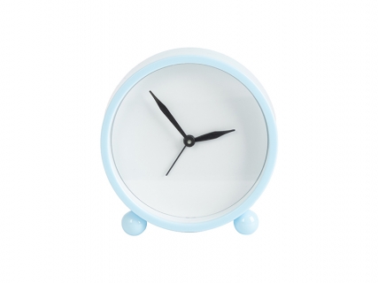 Sublimation Blank Alarm Clock w/ Sublimatable Alu Insert(10.5*10.7*4cm)