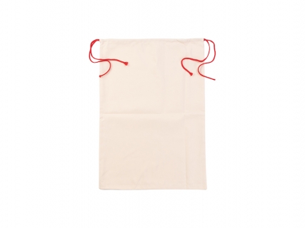 Sublimation Blanks Christmas Sack wtih Red String(50*70cm)